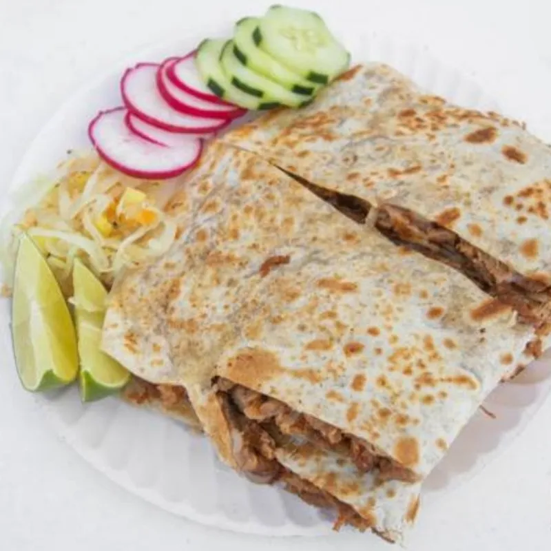 Taqueria El Taquero Guzman signature dishes QuesadillaCalifornia BurritoGorditas